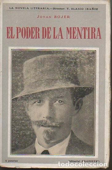 Libros: EL PODER DE LA MENTIRA. - BOJER, Johan. - Foto 1