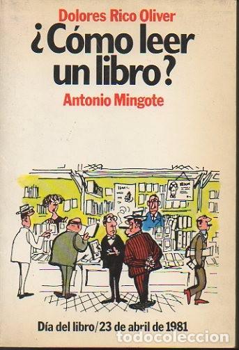 Libros: &iquest;COMO LEER UN LIBRO?. - RICO OLIVER, Dolores. - Foto 1