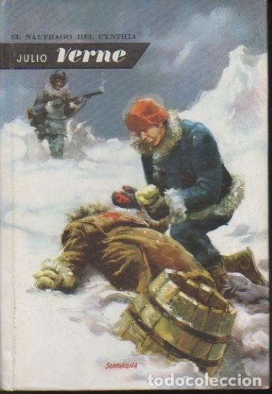 Libros: EL NAUFRAGO DEL CYNTHIA. - VERNE, Julio. - Foto 1
