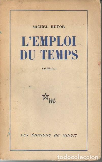 Libros: LEMPLOI DU TEMPS. - BUTOR, Michel. - Foto 1