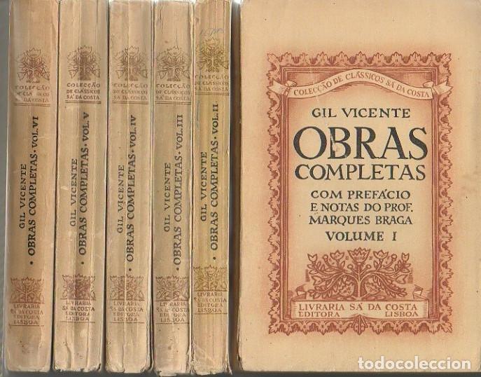 Libros: OBRAS COMPLETAS. - VICENTE, Gil. - Foto 1