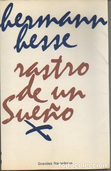 Libros: RASTRO DE UN SUE&Ntilde;O. - HESSE, Hermann. - Foto 1