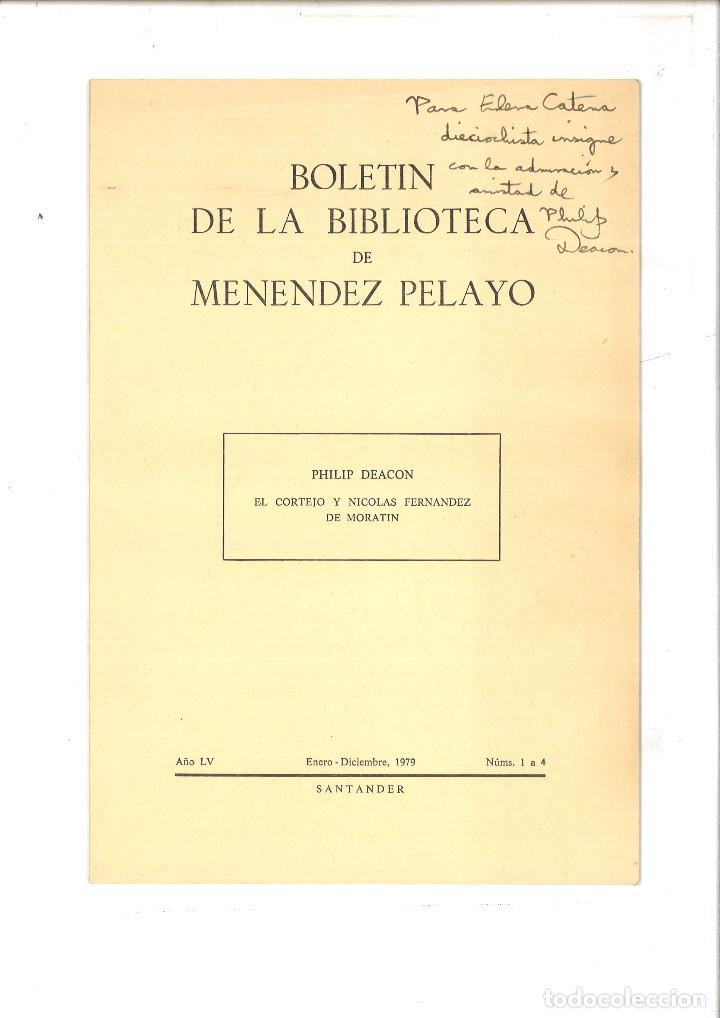 Libros: EL CORTEJO Y NICOL&Aacute;S FERN&Aacute;NDEZ DE MORAT&Iacute;N. Philip Deacon - Foto 1