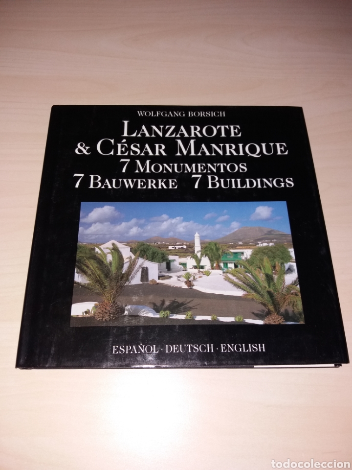Libros: LANZAROTE Y C&Eacute;SAR MANRIQUE - 7 MONUMENTOS - Foto 1
