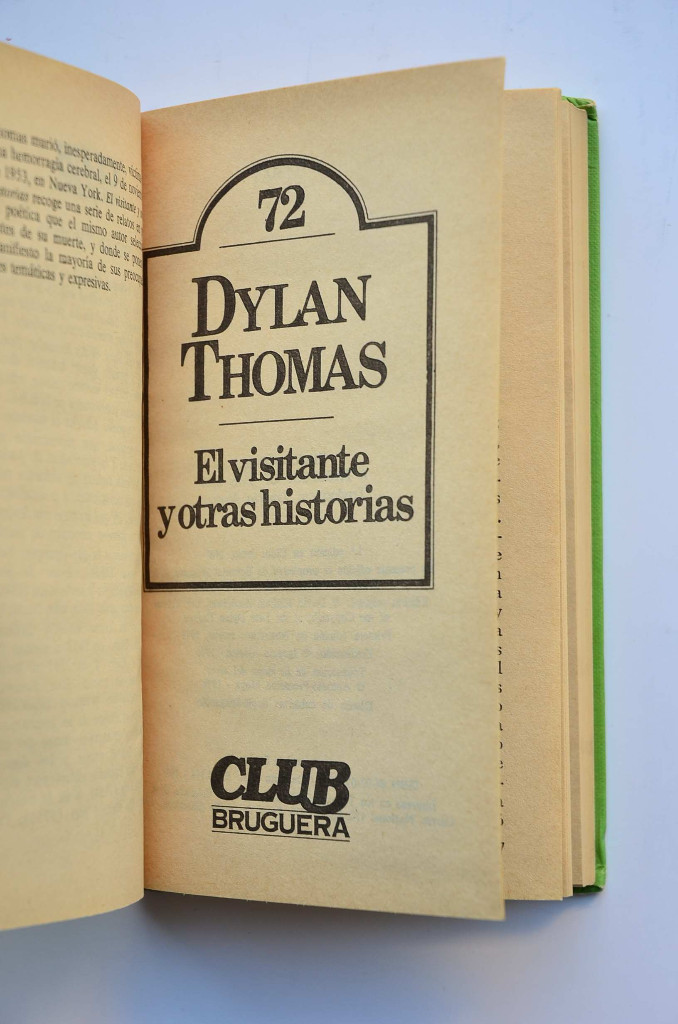 Libros: El visitante y otras historias - THOMAS, Dylan - Foto 2