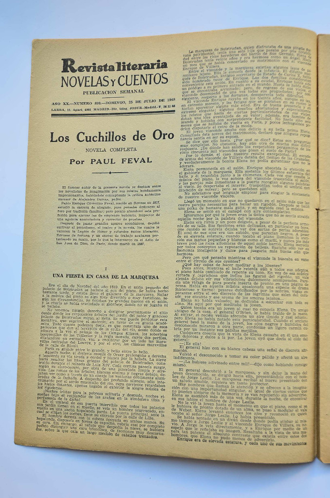 Libros: Los cuchillos de oro - FEVAL, Paul - Foto 2