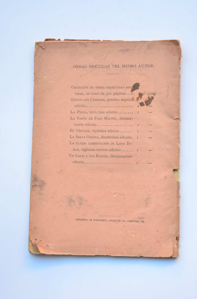 Libros: Un idilio y una eleg&iacute;a - N&Uacute;&Ntilde;EZ DE ARCE, Gaspar - Foto 4