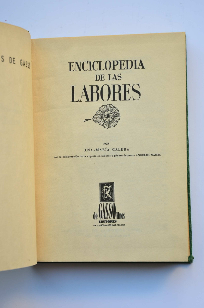 Libros: Enciclopedia de las labores - CALERA, Ana Mar&iacute;a - Foto 2