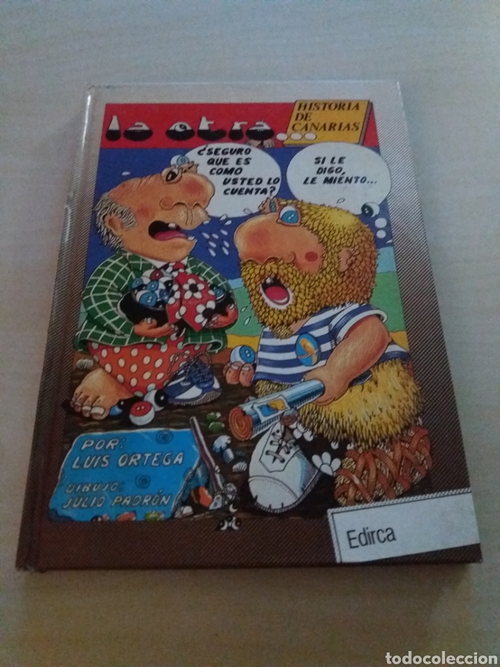 Libros: LA OTRA HISTORIA DE CANARIAS - LUIS ORTEGA - EDIRCA - Foto 1