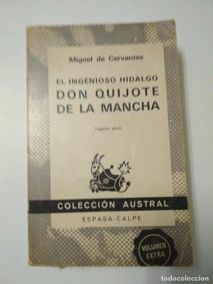 Libros: DON QUIJOTE DE LA MANCHA - Colecci&oacute;n Austral -1982 - Foto 1