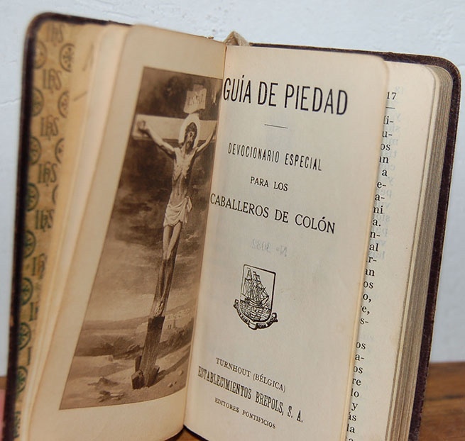 Libros: GU&Iacute;A DE PIEDAD. Devocionario Especial para los Caballeros de Col&oacute;n