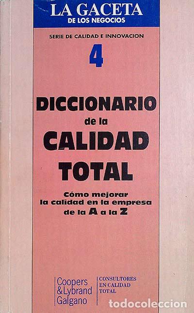 Libros: Diccionario de la calidad total - VVAA - Foto 1