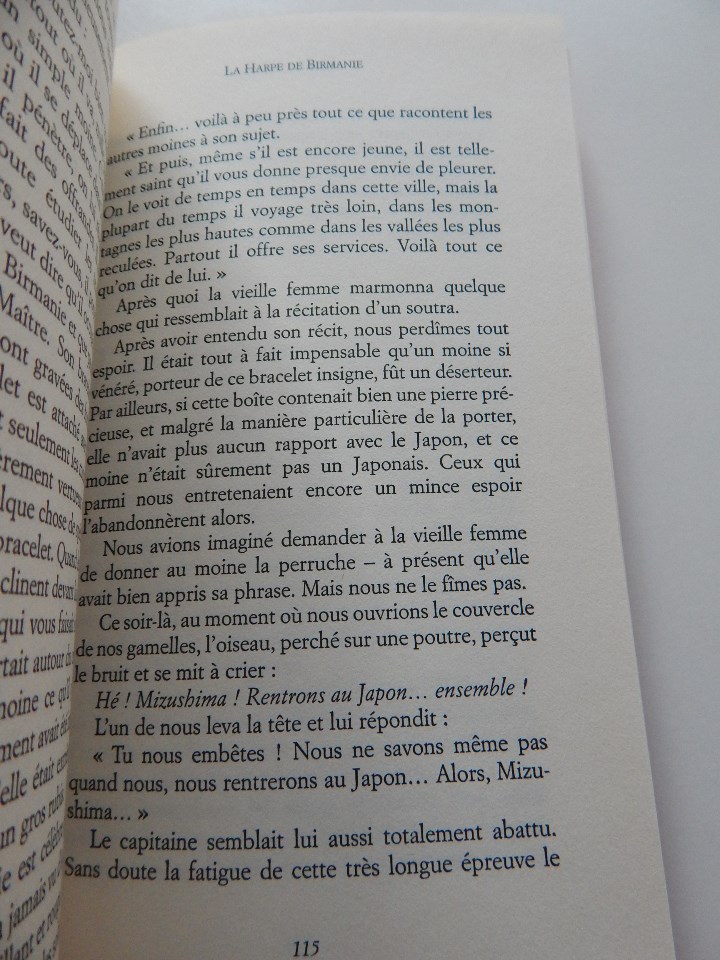 Libros: La Harpe de Birmanie - Michio Takeyama, 2002 - Libro franc&eacute;s - Foto 11