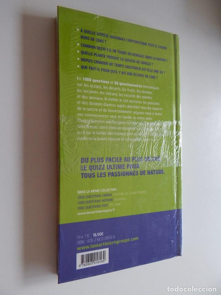 Libros: Quizz 1000 questions nature - Neuf - Foto 2