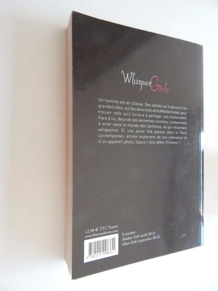 Libros: Whisper Girls - Vincent Villeminot 2011 - Libro franc&eacute;s - Foto 2