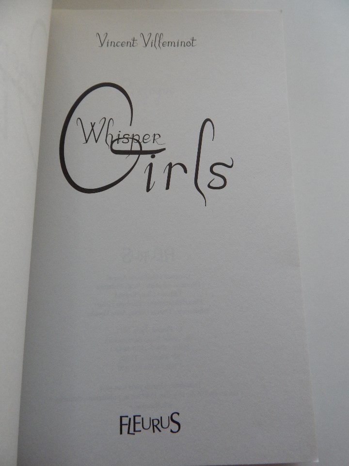 Libros: Whisper Girls - Vincent Villeminot 2011 - Libro franc&eacute;s - Foto 4