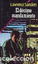 Libros: EL DECIMO MANDAMIENTO - LAWRENCE SANDERS - Foto 1