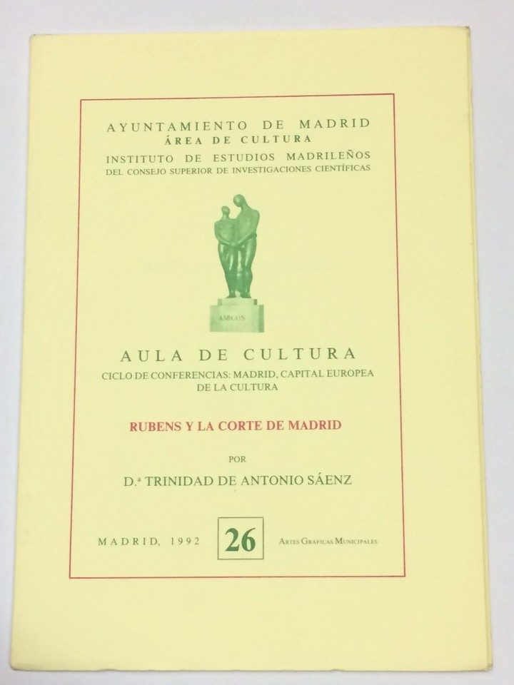 Libri di seconda mano: ANTONIO S&Aacute;ENZ, Trinidad de. - Rubens y la Corte de Madrid.