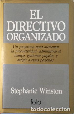 Libros: EL DIRECTIVO ORGANIZADO - Winston,Stephanie - Foto 1