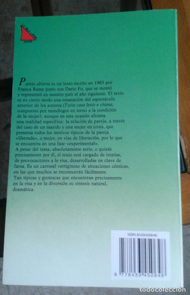 Libros: PAREJA ABIERTA - Foto 2
