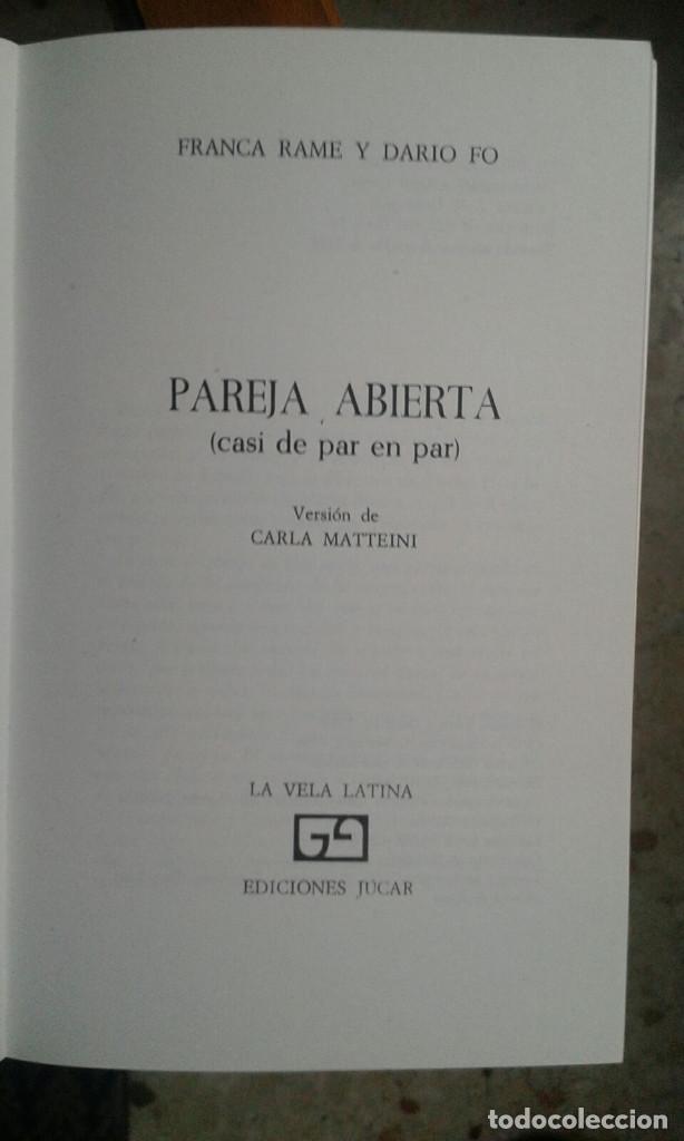 Libros: PAREJA ABIERTA - Foto 3
