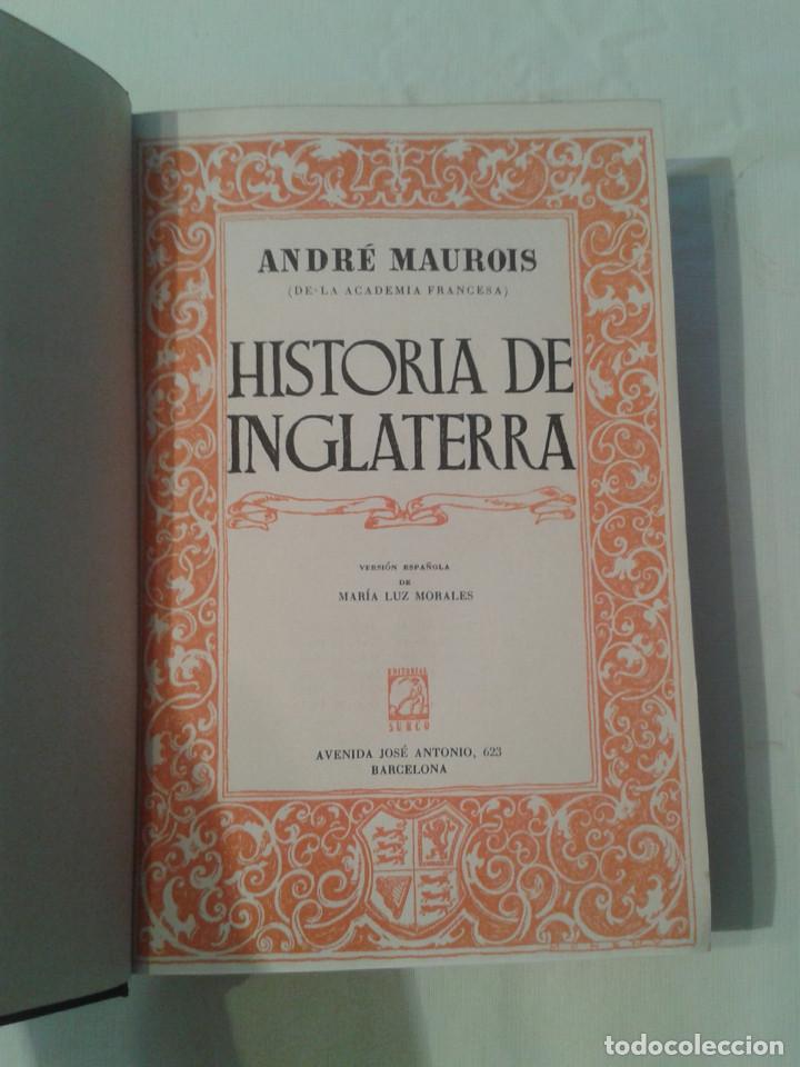 Libros: HISTORIA DE INGLATERRA Y LOS INGLESES - Foto 3