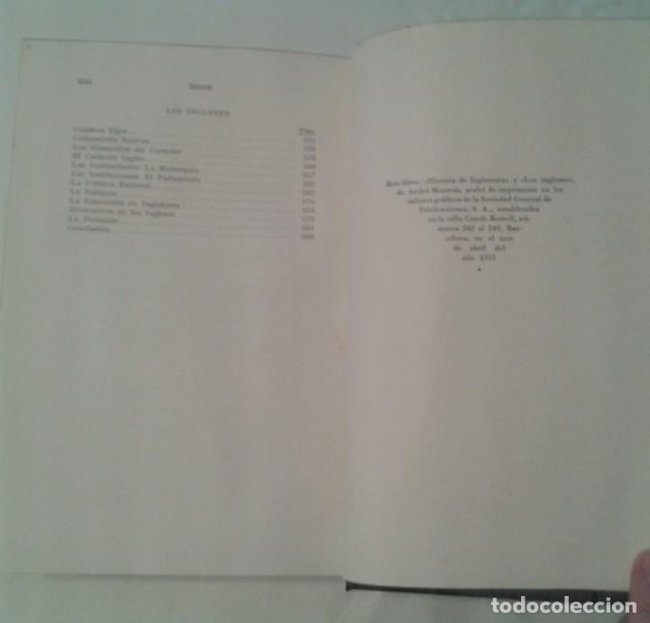 Libros: HISTORIA DE INGLATERRA Y LOS INGLESES - Foto 4