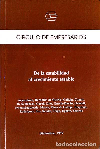books: De la estabilidad al crecimiento estable - VVAA