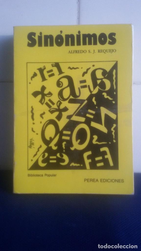 Libros: SINONIMOS - ALFREDO S.J. REQUEJO - PEREA EDICIONES - Foto 1