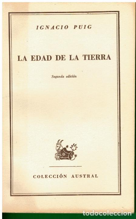 Libros: LA EDAD DE LA TIERRA. 2&ordf; ed. - Foto 1
