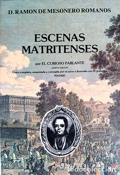 Libros: Escenas matritenses - D. Ramon de Mesonero Romanos - Foto 1