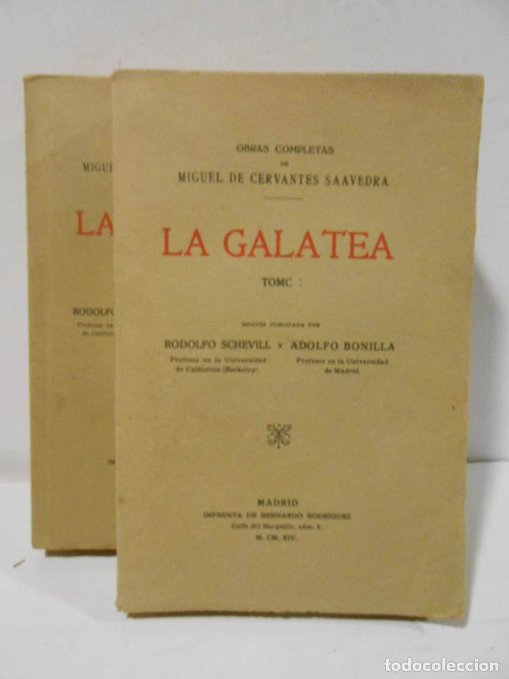 Libros: CERVANTES SAAVEDRA, Miguel de.- - La Galatea. - Foto 1