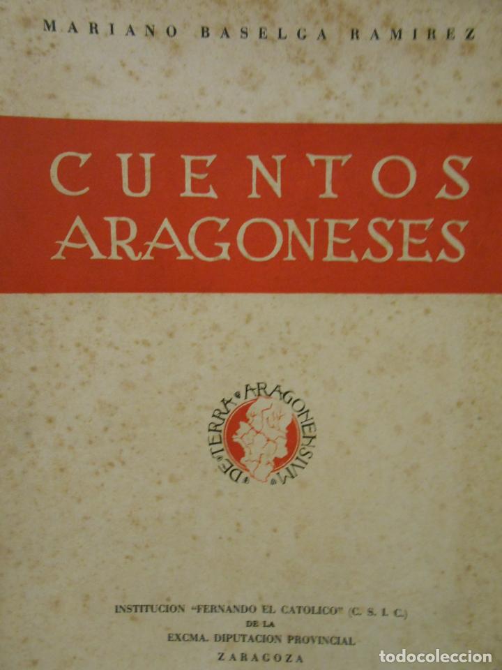Libros: BASELGA RAMIREZ, Mariano.- - Cuentos Aragoneses. - Foto 1