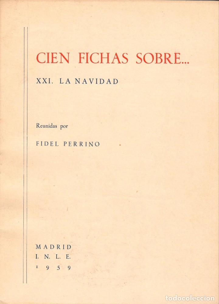 Libros: CIEN FICHAS SOBRE... LA NAVIDAD - Foto 1