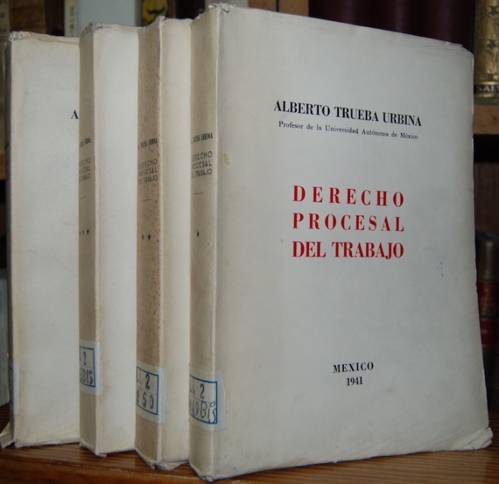 Libros: DERECHO PROCESAL DEL TRABAJO - TRUEBA URBINA, Alberto - Foto 1