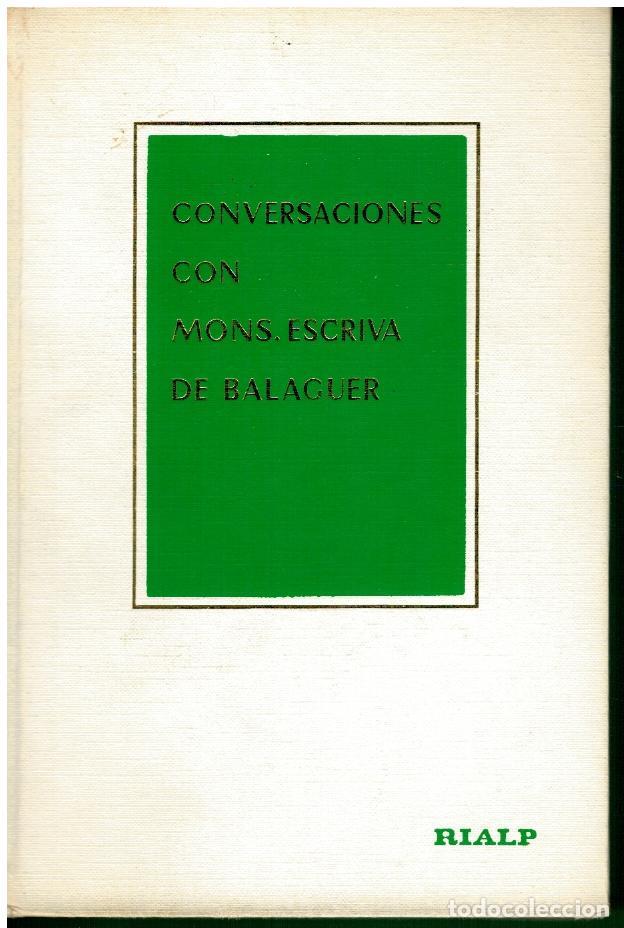 Libros: CONVERSACIONES CON MONS. ESCRIV&Aacute; DE BALAGUER. - Foto 1