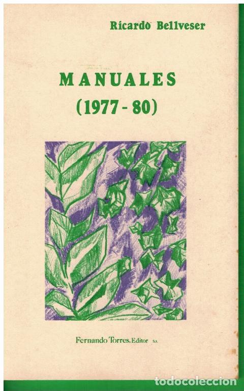 Libros: MANUALES (1977-1980). 1&ordf; edici&oacute;n. - Foto 1