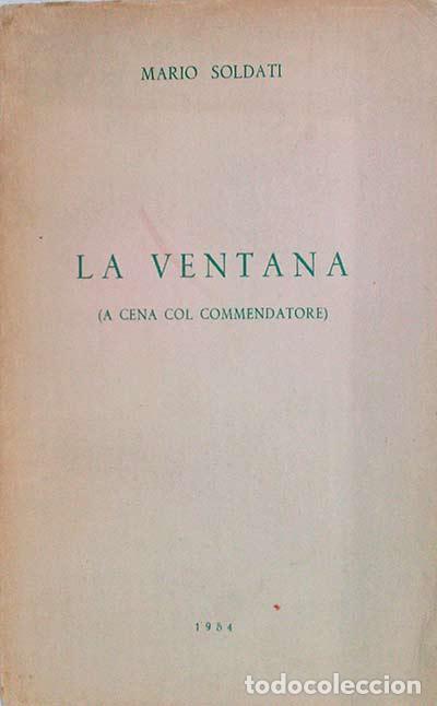 Libros: La ventana - Mario Soldati - Foto 1
