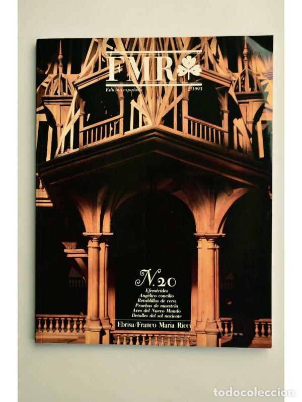 Libros: FMR, N&ordm; 20, 2/1993 - AUTORES VARIOS - Foto 1