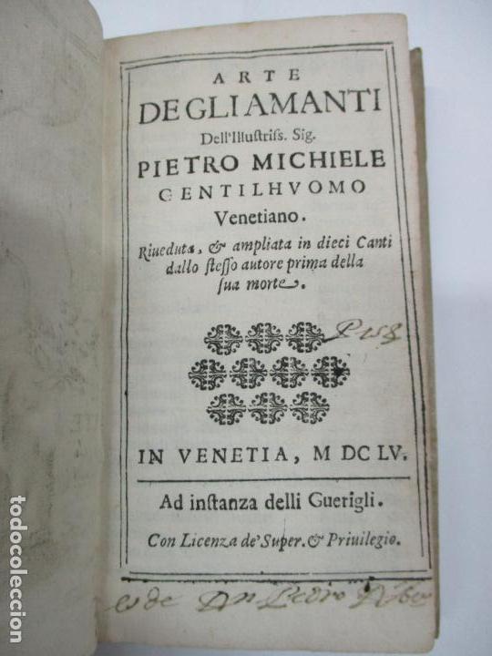 Libros: ARTE DEGLI AMANTI. - MICHELE, Pietro. - Foto 1