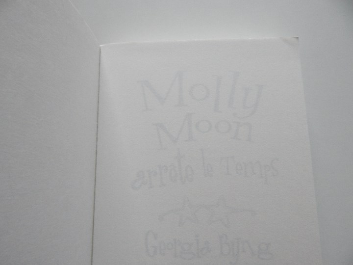 Libros: Molly Moon arr&ecirc;te le temps - Georgia Byng, 2004 - Libro franc&eacute;s - Foto 4