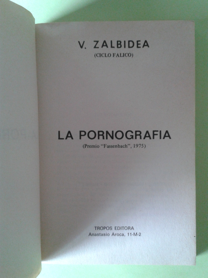 Libros: LA PORNOGRAF&Iacute;A - Foto 2