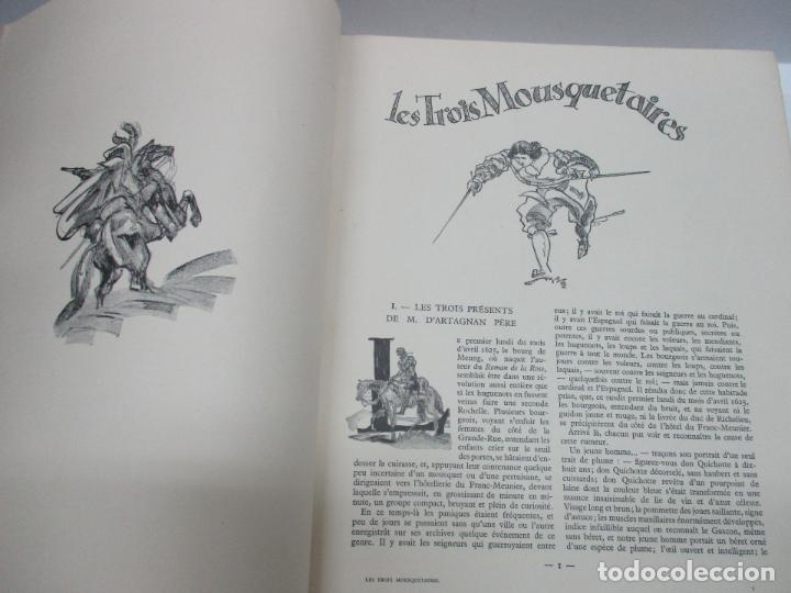 Libros: LES TROIS MOUSQUETAIRES. - DUMAS, Alexandre. - Foto 4