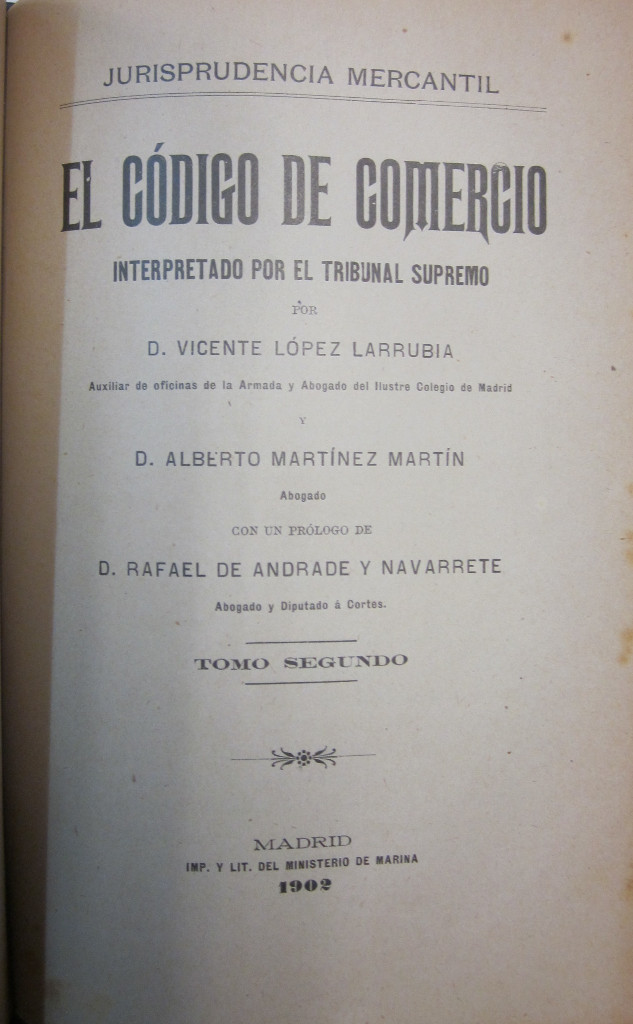 Libros: El c&oacute;digo de comercio interpretado por el Tribunal Supremo. 2 tomos en 1 - VARIOS - Foto 2
