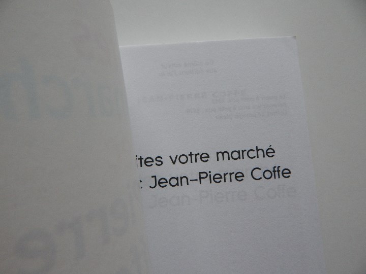 Libros: Faites votre march&eacute; avec Jean-Pierre Coffe - 2011 - Libro franc&eacute;s - Foto 3
