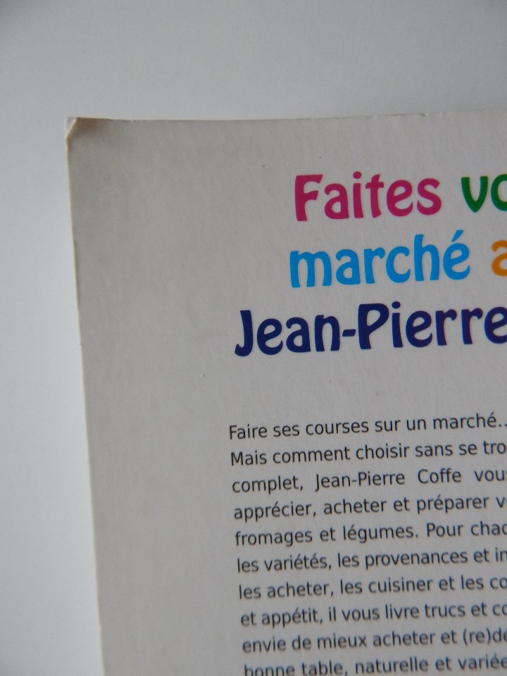 Libros: Faites votre march&eacute; avec Jean-Pierre Coffe - 2011 - Libro franc&eacute;s - Foto 3