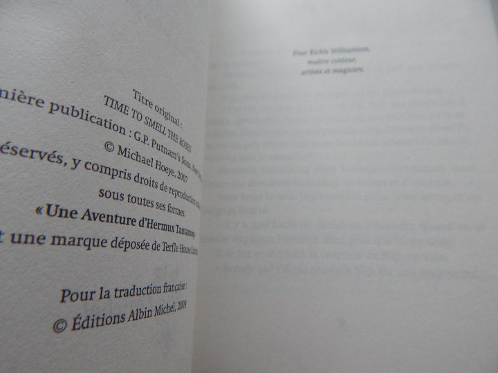 Libros: L &eacute;lixir de Rose . Une aventure d&acute;Hermux Tantamoq - Michael Hoeye 2009 - Libro franc&eacute;s - Foto 5