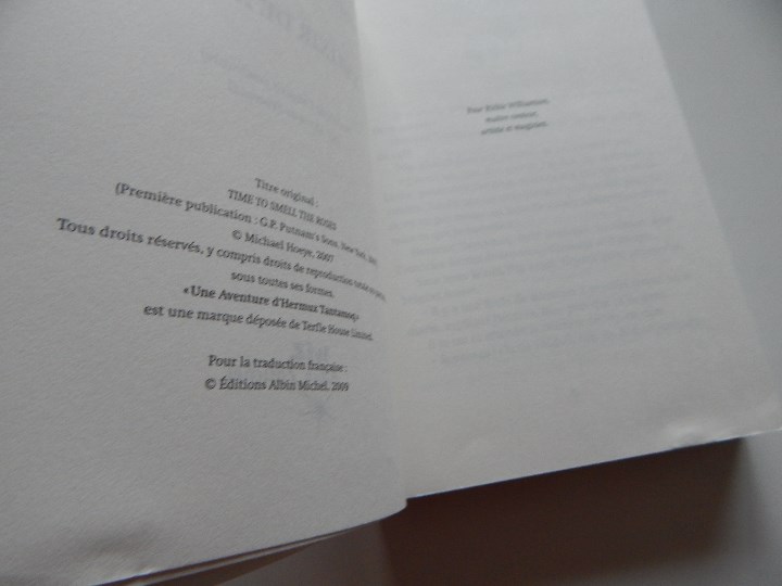 Libros: L &eacute;lixir de Rose . Une aventure d&acute;Hermux Tantamoq - Michael Hoeye 2009 - Libro franc&eacute;s - Foto 6