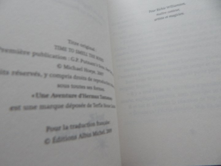 Libros: L &eacute;lixir de Rose . Une aventure d&acute;Hermux Tantamoq - Michael Hoeye 2009 - Libro franc&eacute;s - Foto 10