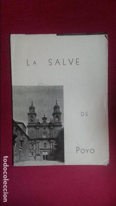 Libros: LA SALVE DE POYO. 1958. FRANCISCO DE COSSIO. - Foto 1
